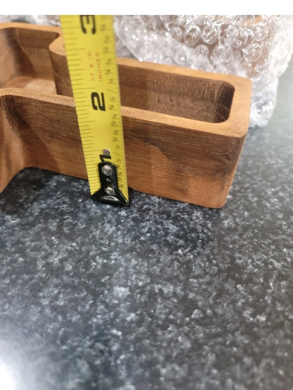 Wood Cross Shaped Tray/Craft Cutout Piece, Candle Making, Approx 8 in Lot 6 Pc
